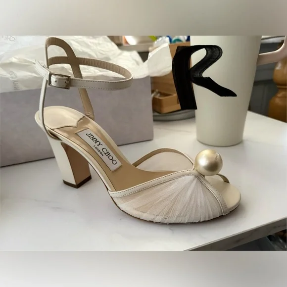 Jimmy Choo Sacaria 85 High Block Heel - Picture 10 of 16